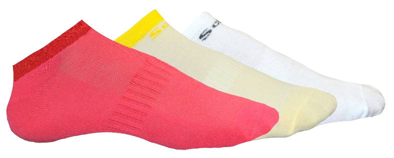 Scipo Socks White ,Red,Yellow Right Side View