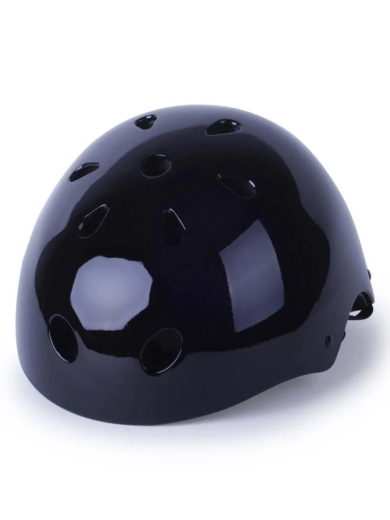 Winmax Junior Helmet Black Top Side Vuew