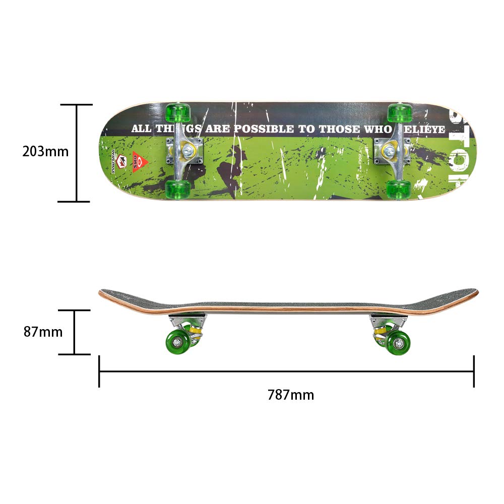 Winmax-Ons Heavy Duty Skateboard for Unisex(WME71973)