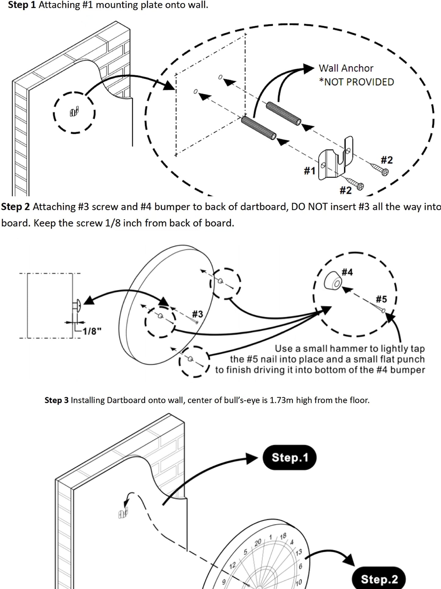 Winmax Bristle Dart Board (WMG78491-A)