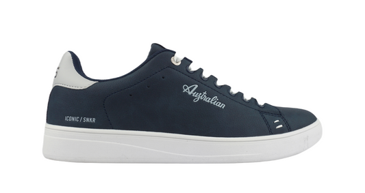 Australian Iconic Navy Grey Side View