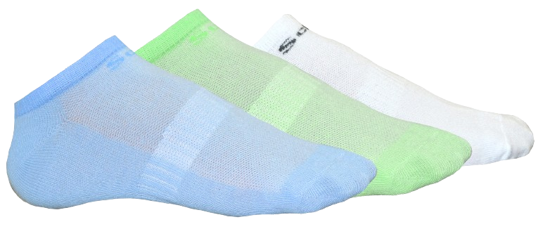 Scipo Socks White,Light Blue ,Mini Green Side View