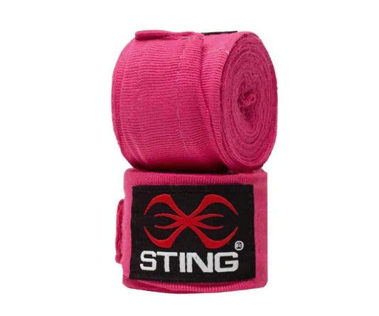 Sting Hand Wraps Pink Side Views