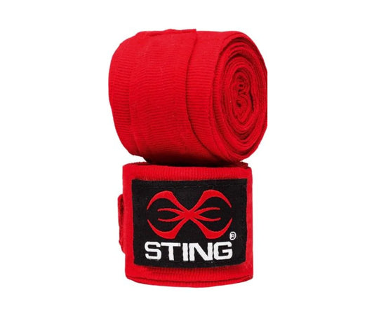 Sting Hand Wraps Red Side Views