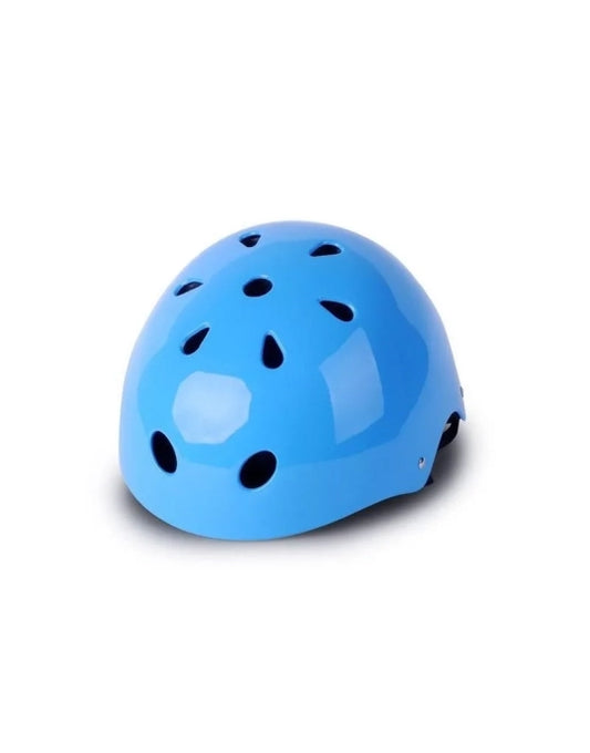 Winmax Junior Helmet Blue Front Side View