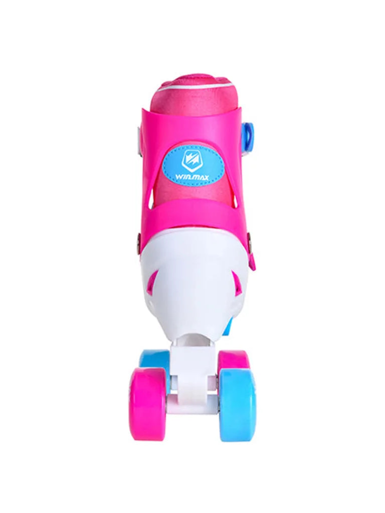 Winmax Quad Skate Pink Back Side View