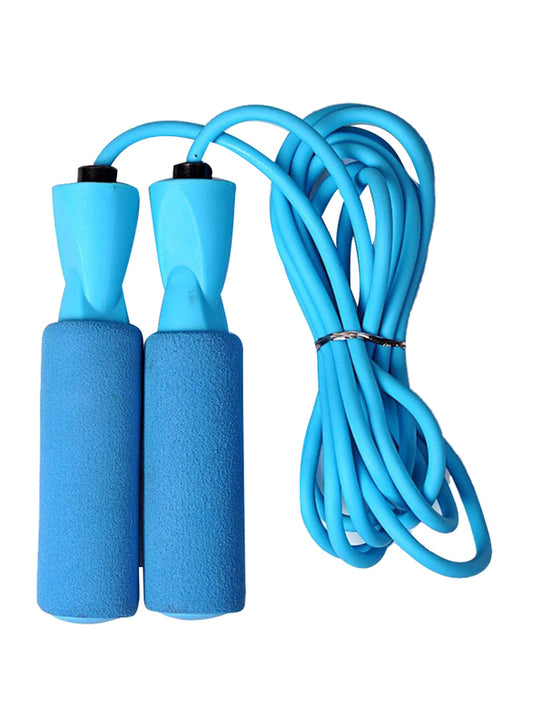 Winmax Weighted Jump Rope Blue Front View