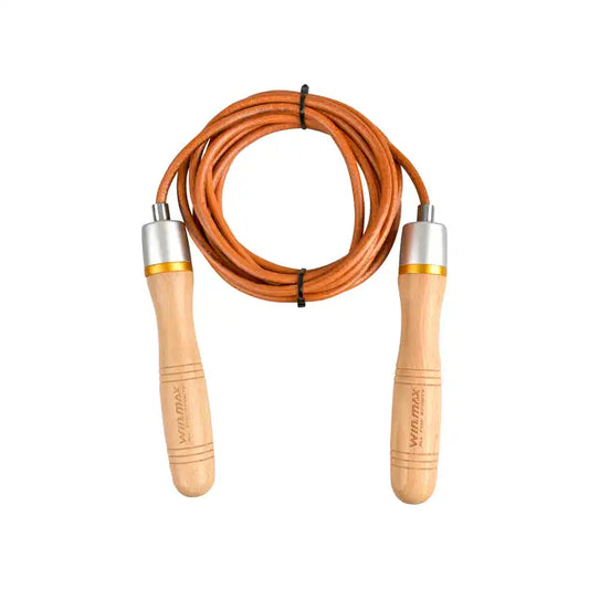 Winmax Wooden Jump Rope  Front Side View