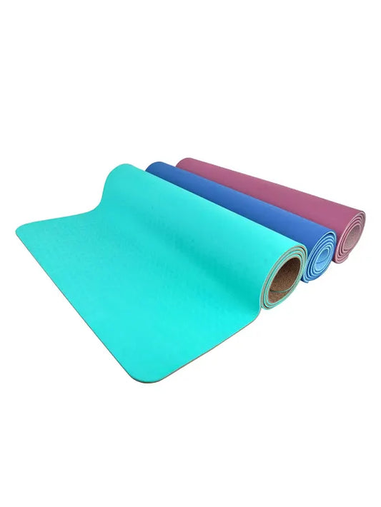 Winmax Yoga Mat Green Blue Purple Top Views