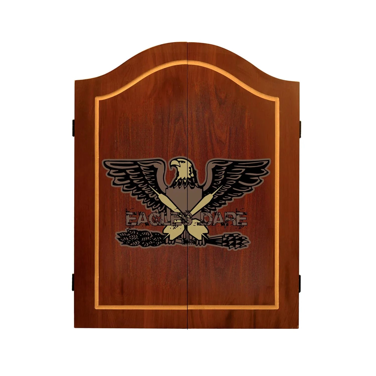 Winmax Cabinet Dartboard Set Front View 