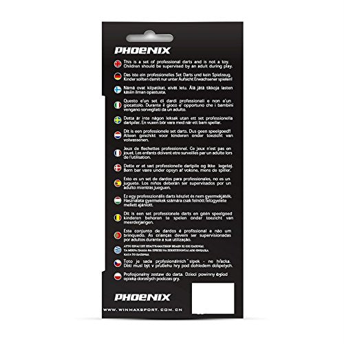Winmax Unisex Adult Phoenix 18 G Brass Darts - (WMG11467)
