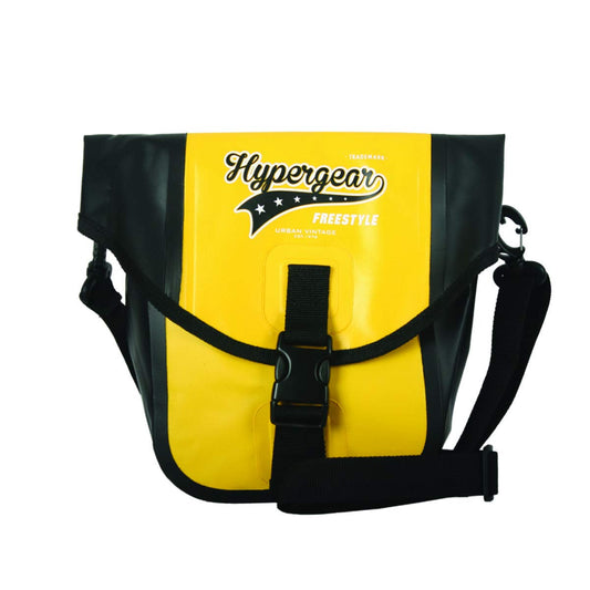 Hypergear Gadget Pouch Yellow Front Side View