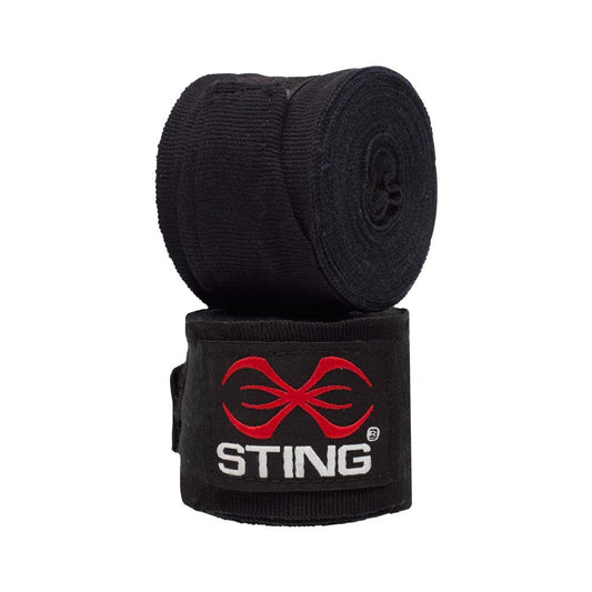 Sting Hand Wraps Black Side View