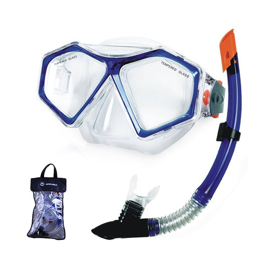 Winmax Diving Mask Set - Blue ( WMB07729D )