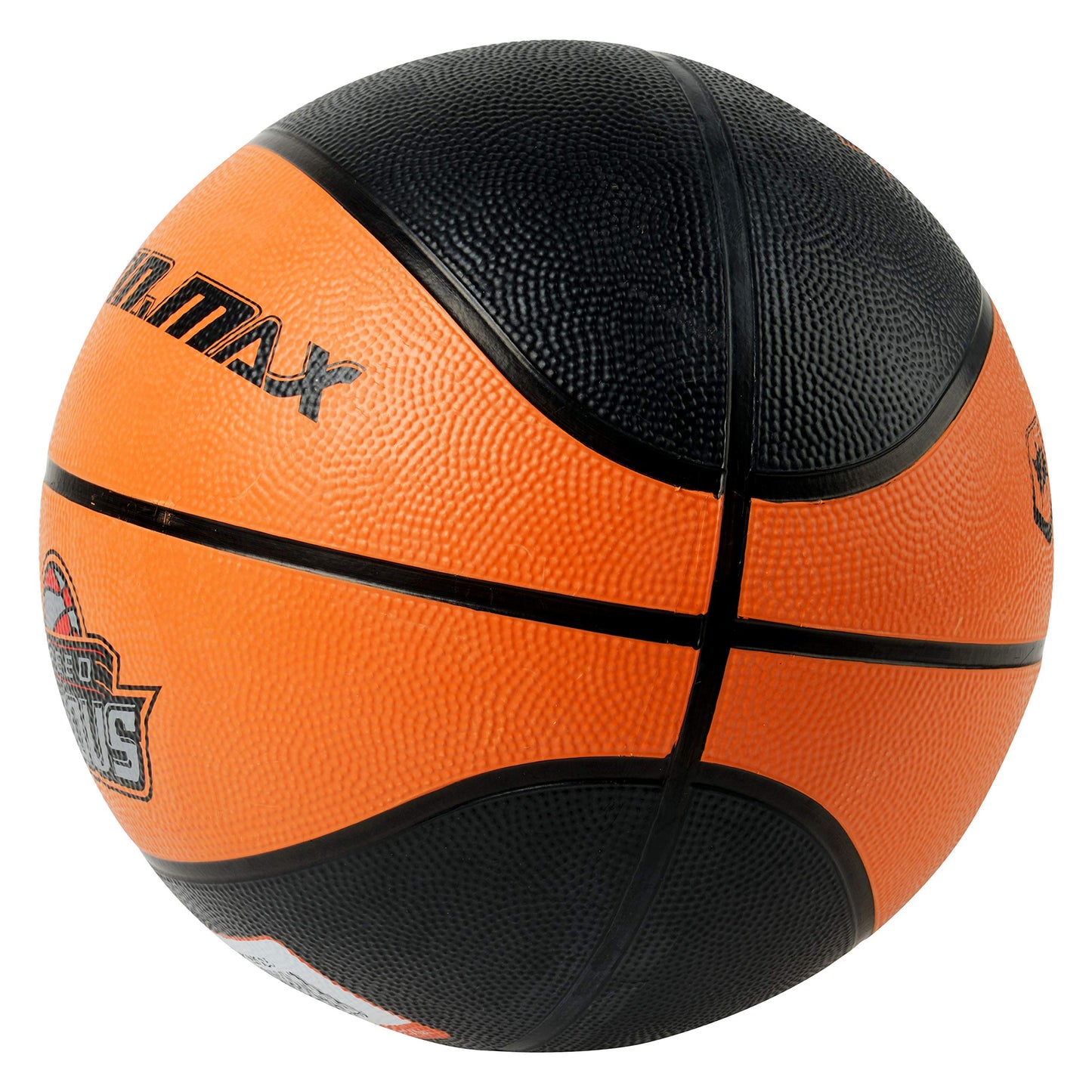 Winmax Basketball Orange/Black Back View
